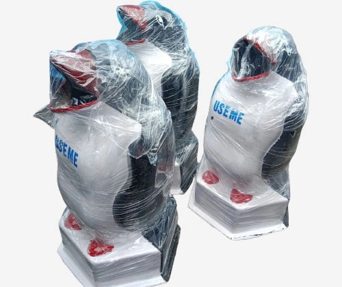 Fiber Animal Dustbins